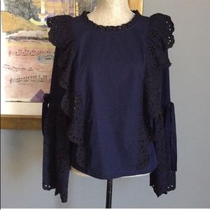 Anthropologie Amaryllis Top